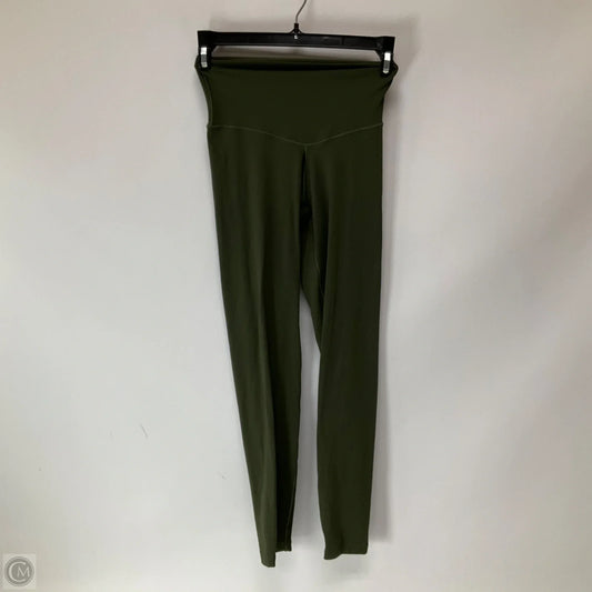 Athletic Leggings By Aerie In Green, Size: Xs