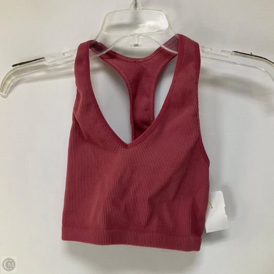 Athletic Bra By Free People In Pink, Size: S