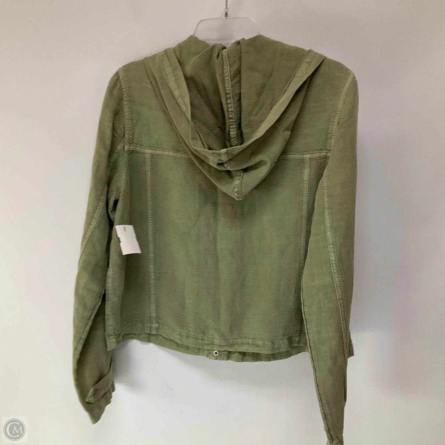 Jacket Utility By Nicole By Nicole Miller In Green, Size: L