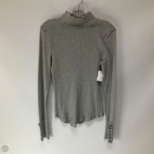 Top Long Sleeve By We The Free In Grey, Size: L