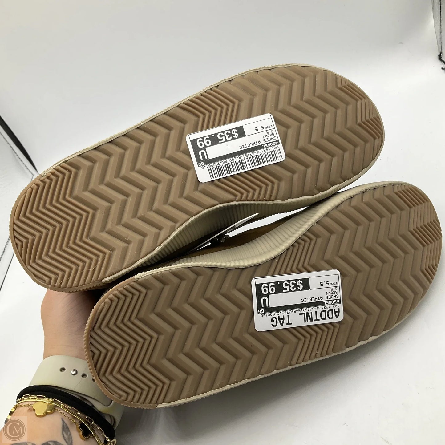 Shoes Athletic By Sorel In Brown, Size: 5.5