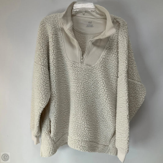 Athletic Fleece By Aerie In Cream, Size: Xl