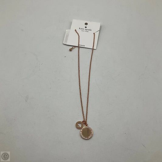 Necklace Designer By Kate Spade