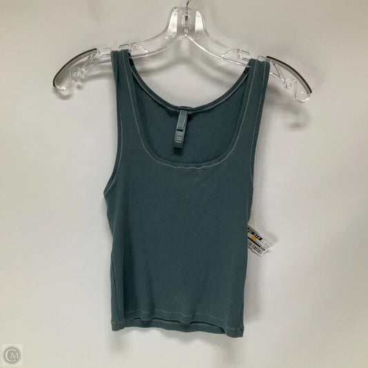 Top Sleeveless By Skims In Blue, Size: M