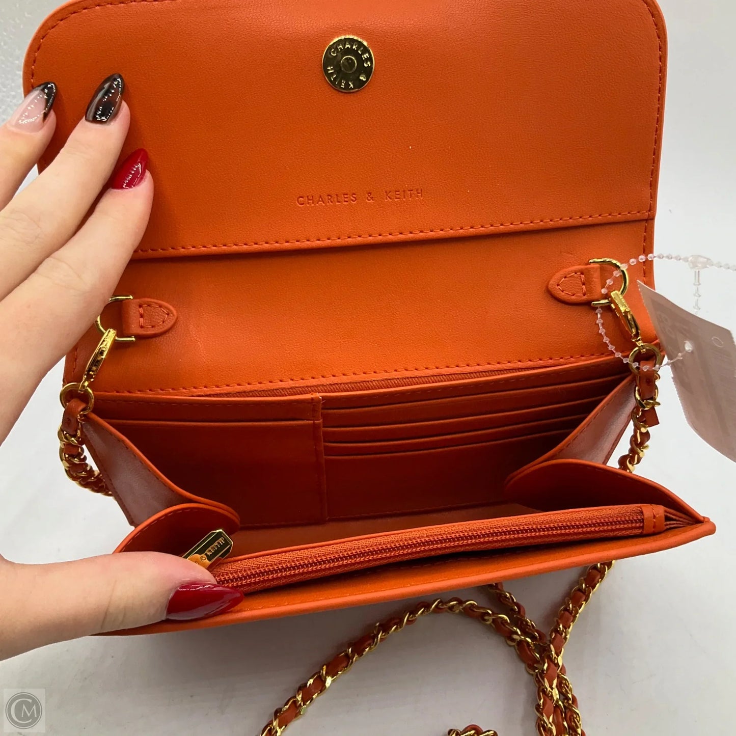 Crossbody Leather By Cma, Size: Small