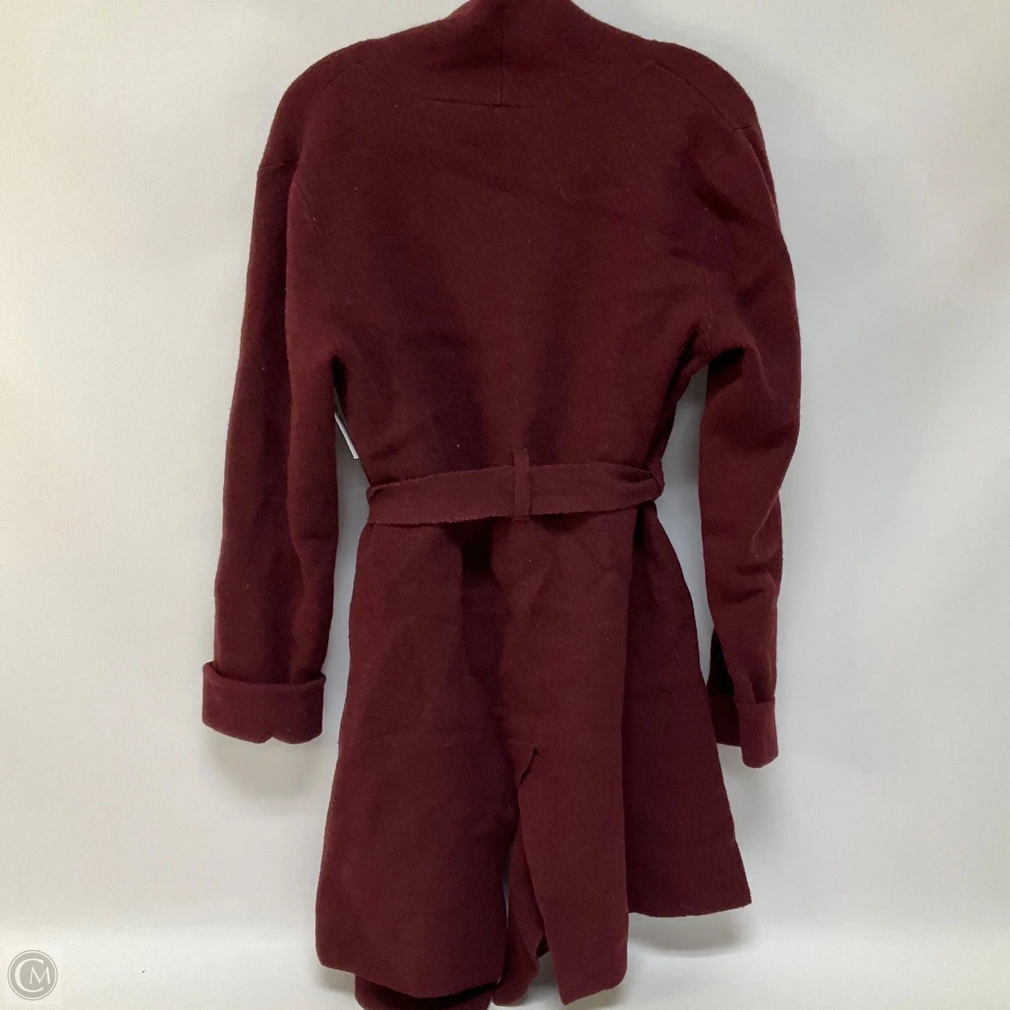 Coat Other By Moth In Maroon, Size: Xs