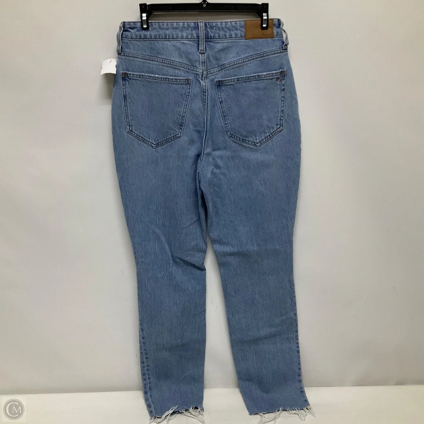 Jeans Straight By Madewell In Blue Denim, Size: 4