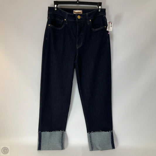 Jeans Straight By Kut In Blue Denim, Size: 0