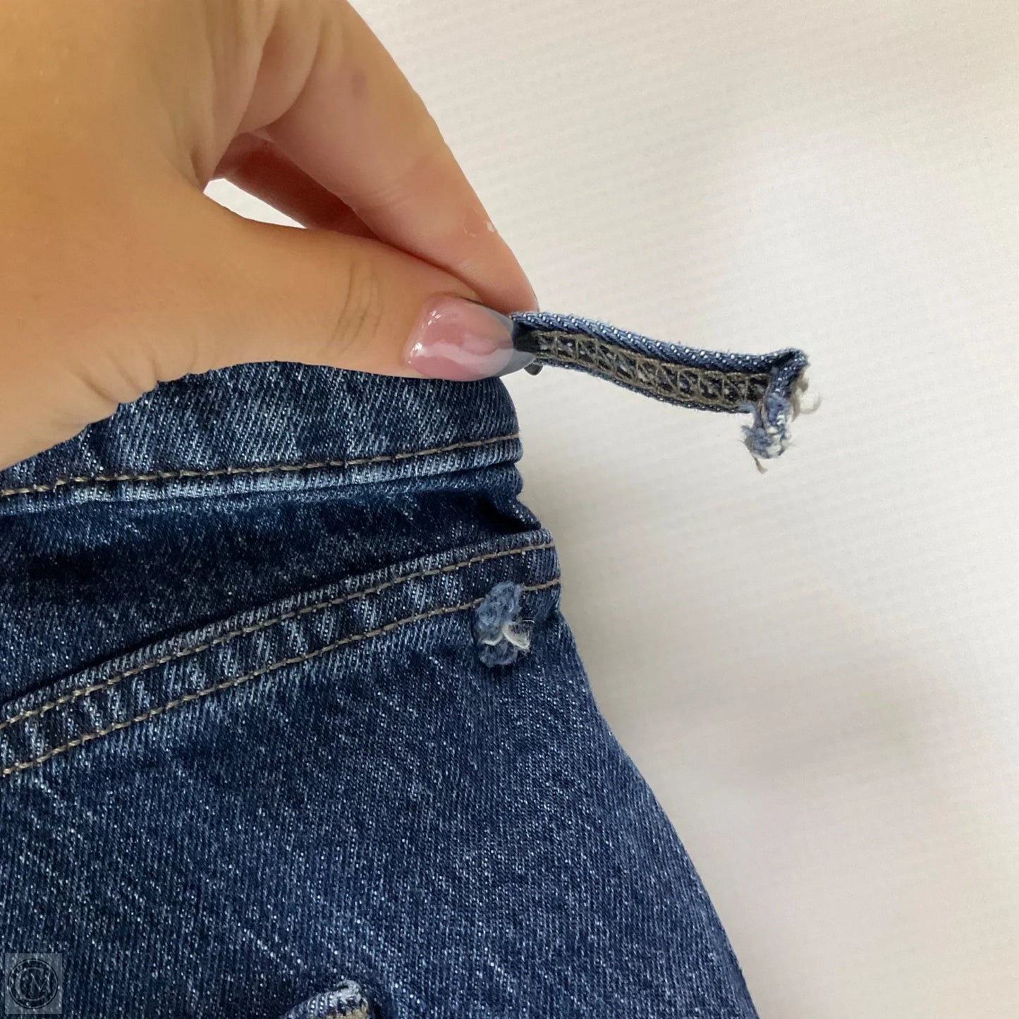 Jeans Straight By Universal Thread In Blue Denim, Size: 18