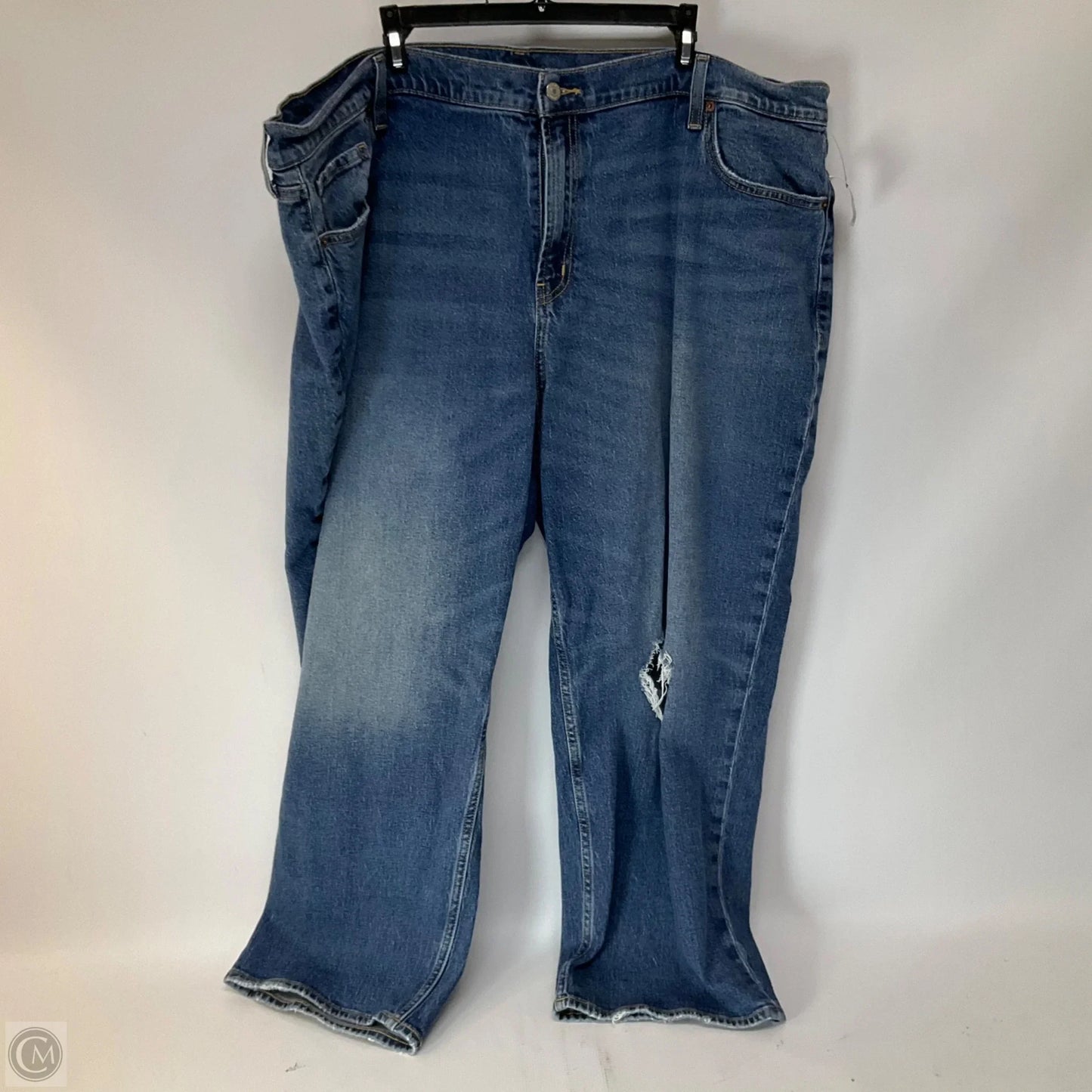Jeans Boyfriend By Old Navy In Blue Denim, Size: 24