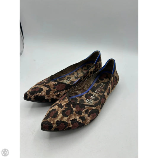 Shoes Flats By Rothys In Animal Print, Size: 6.5