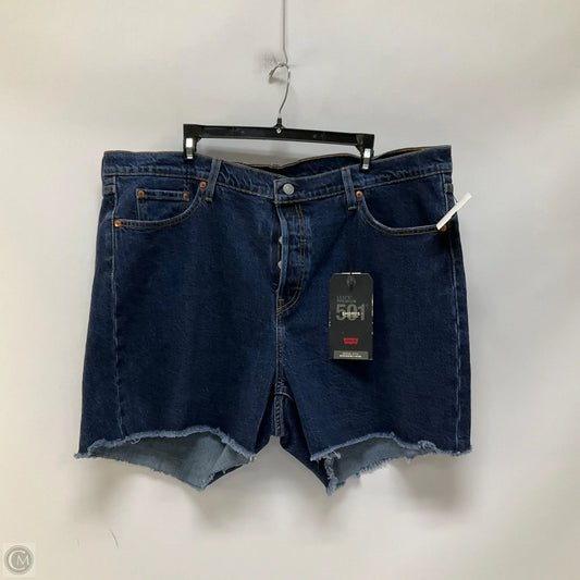 Shorts By Levis In Blue Denim, Size: 20