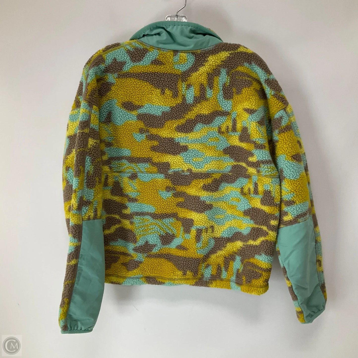 Athletic Fleece By The North Face In Brown & Yellow, Size: S