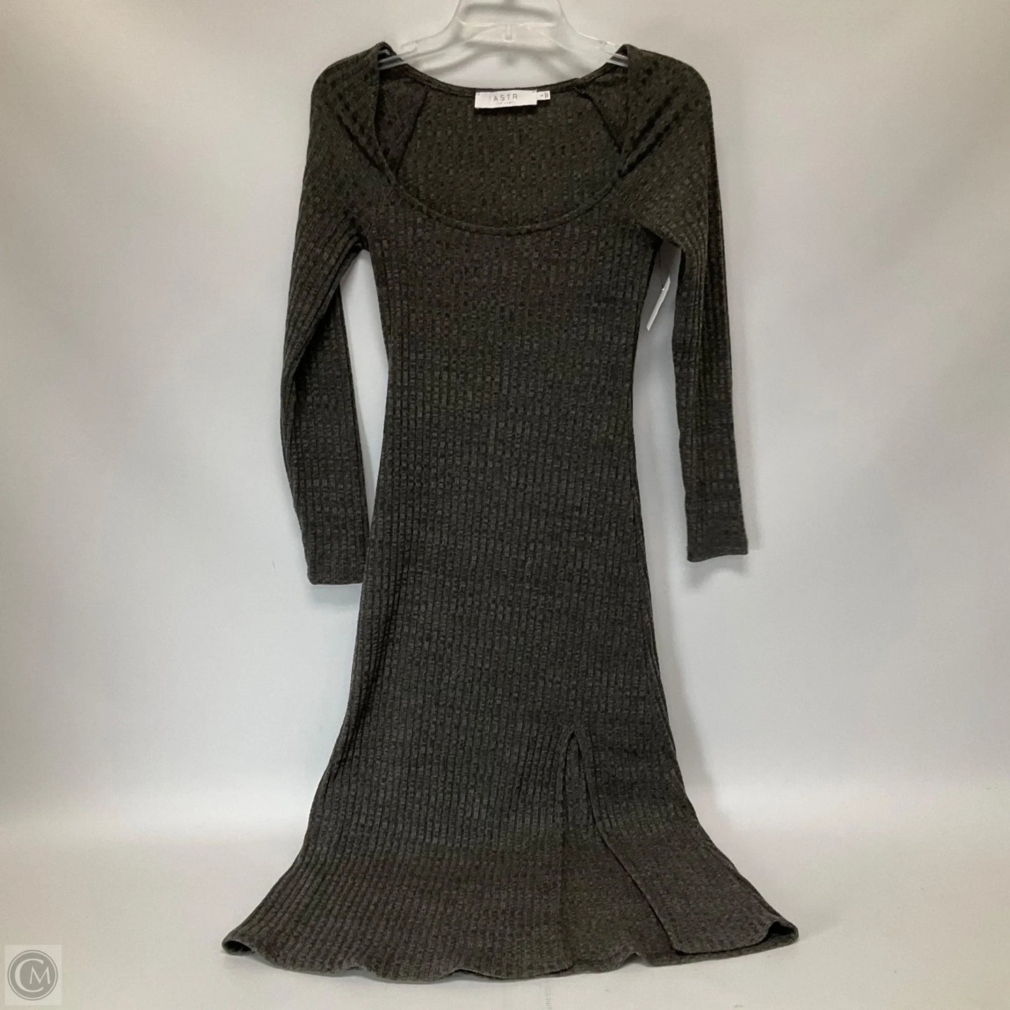 Dress Casual Midi By Astr The Label In Grey, Size: S