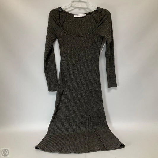 Dress Casual Midi By Astr The Label In Grey, Size: S