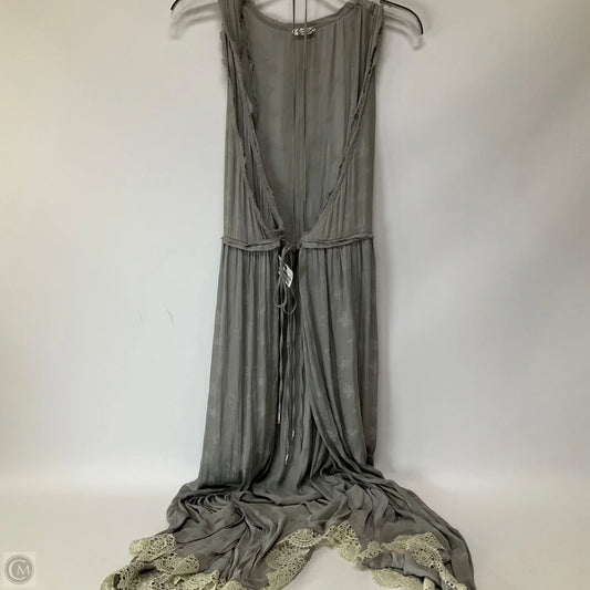 Dress Casual Maxi By Free People In Grey, Size: S