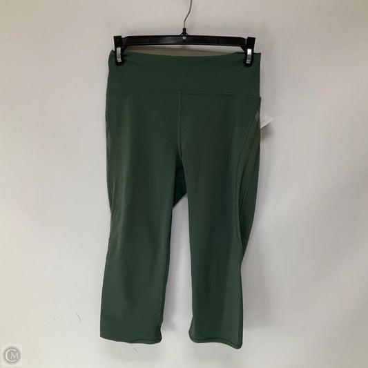 Athletic Leggings Capris By Lululemon In Green, Size: 6