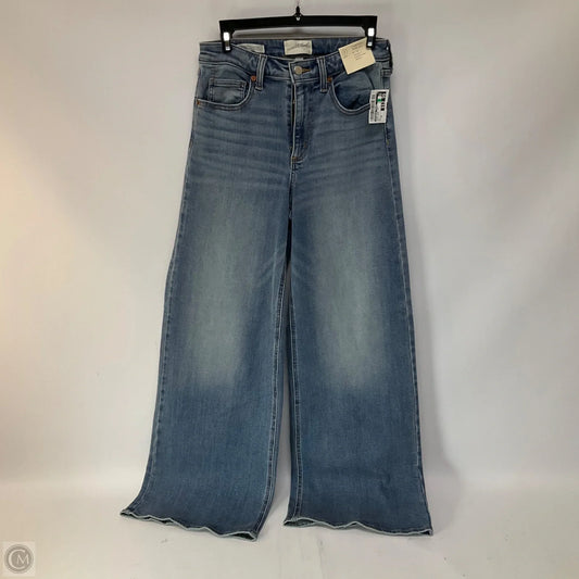 Jeans Wide Leg By Universal Thread In Blue Denim, Size: 8p