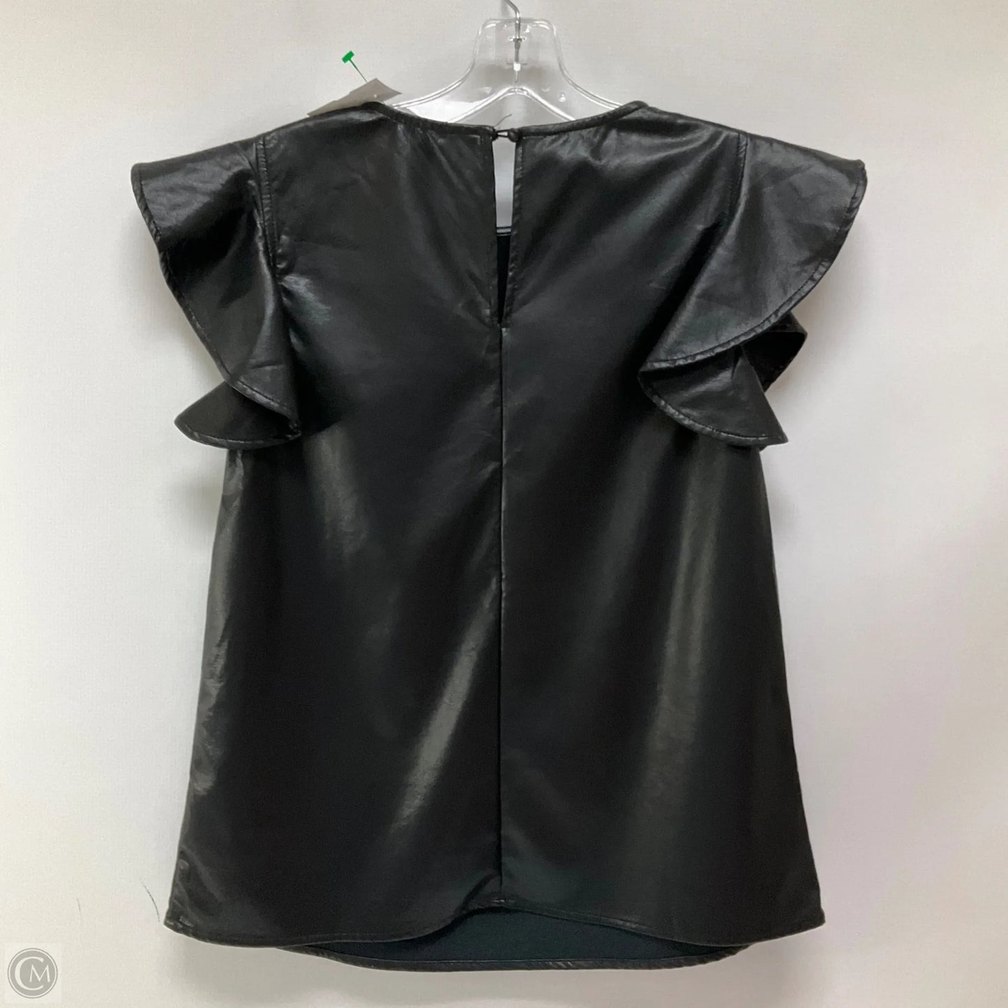 Top Sleeveless By Tcec In Black, Size: S