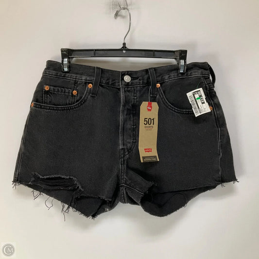 Shorts By Levis In Black Denim, Size: 6