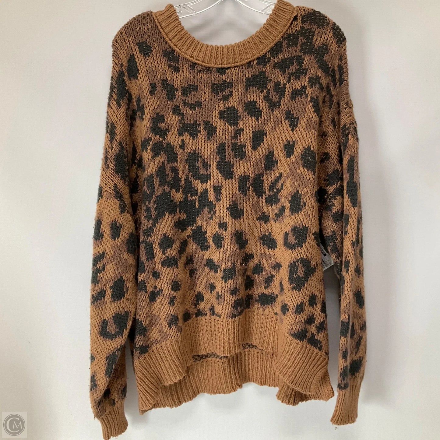 Sweater By Aerie In Animal Print, Size: Xl