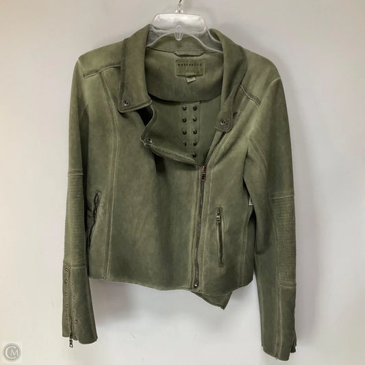 Jacket Moto By Marrakech In Green, Size: M