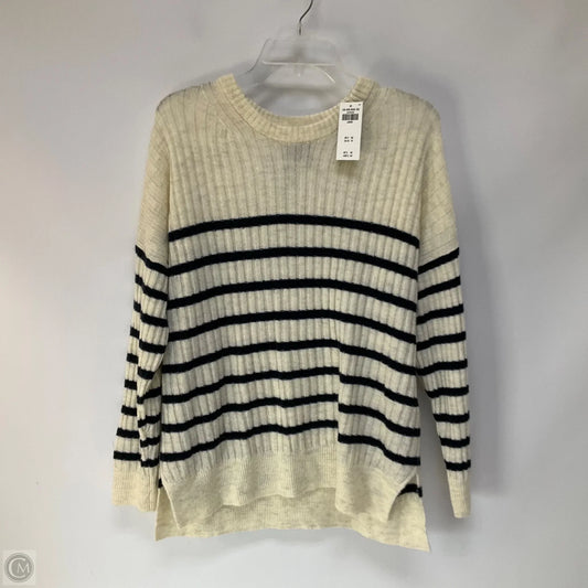 Sweater By Abercrombie And Fitch In Striped Pattern, Size: L