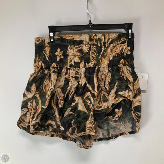Athletic Shorts By Free People In Black & Green, Size: M