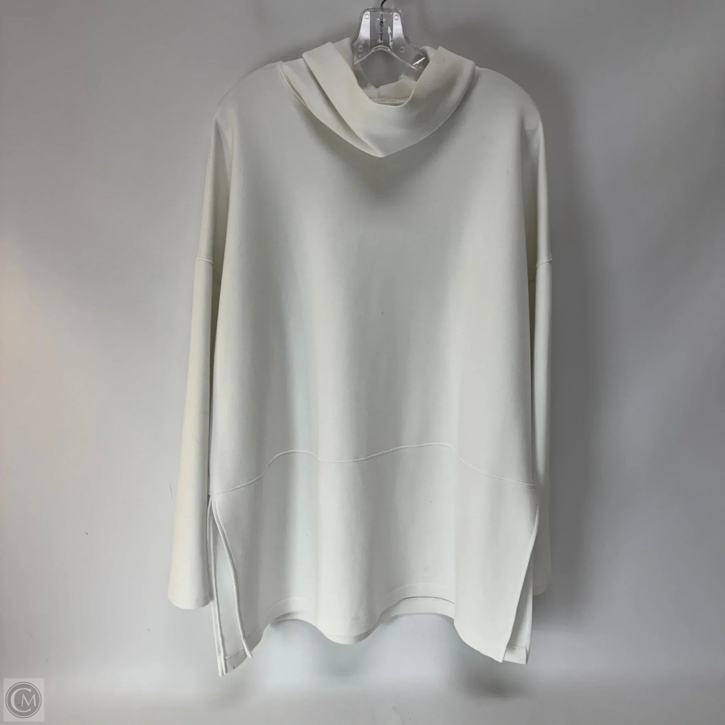 Sweatshirt Collar By Spanx In White, Size: 1x
