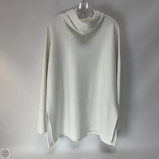 Sweatshirt Collar By Spanx In White, Size: 1x