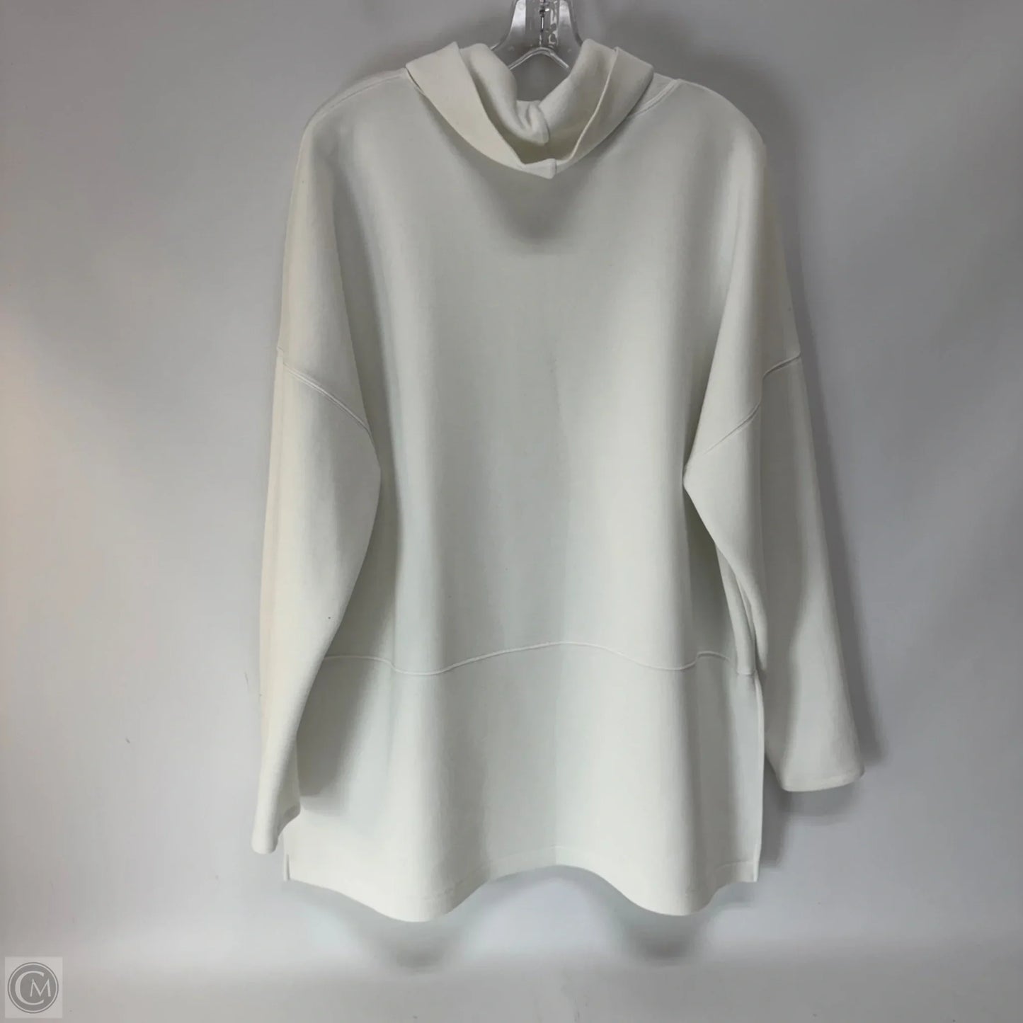 Sweatshirt Collar By Spanx In White, Size: 1x