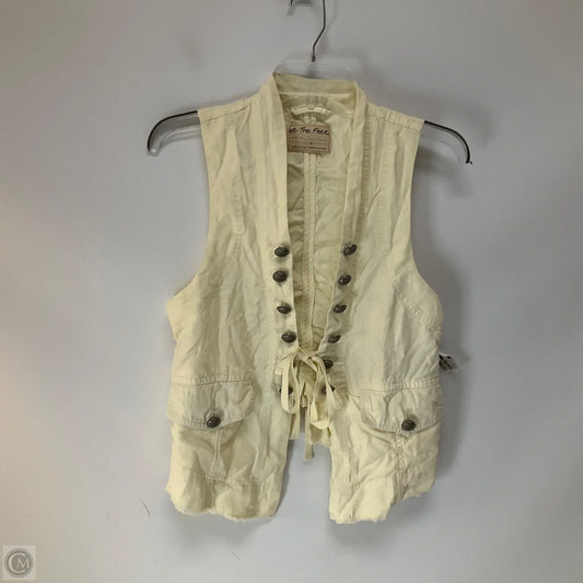 Vest Other By We The Free In Cream, Size: S