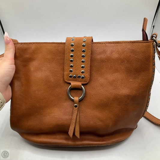 Crossbody Leather By Cma, Size: Medium