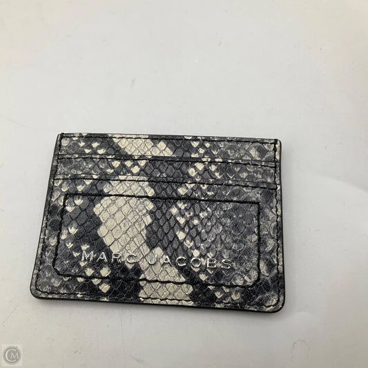 Wallet Luxury Designer By Marc Jacobs, Size: Small