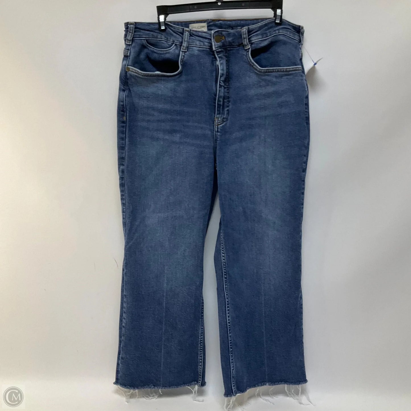 Jeans Boot Cut By Pilcro In Blue Denim, Size: 14p