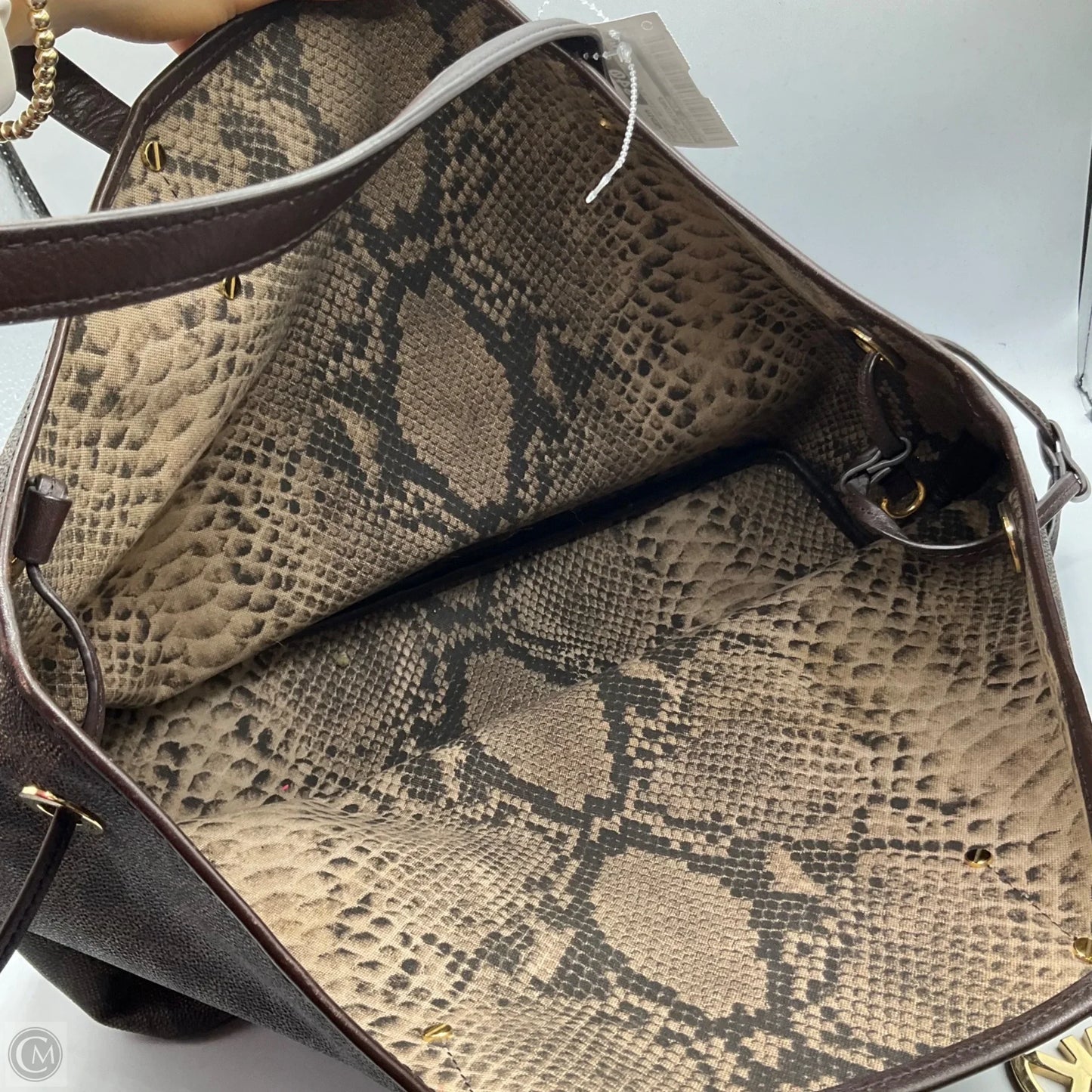 Tote Designer By Michael Kors, Size: Medium