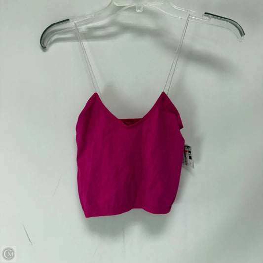 Athletic Bra By Free People In Pink, Size: Xs