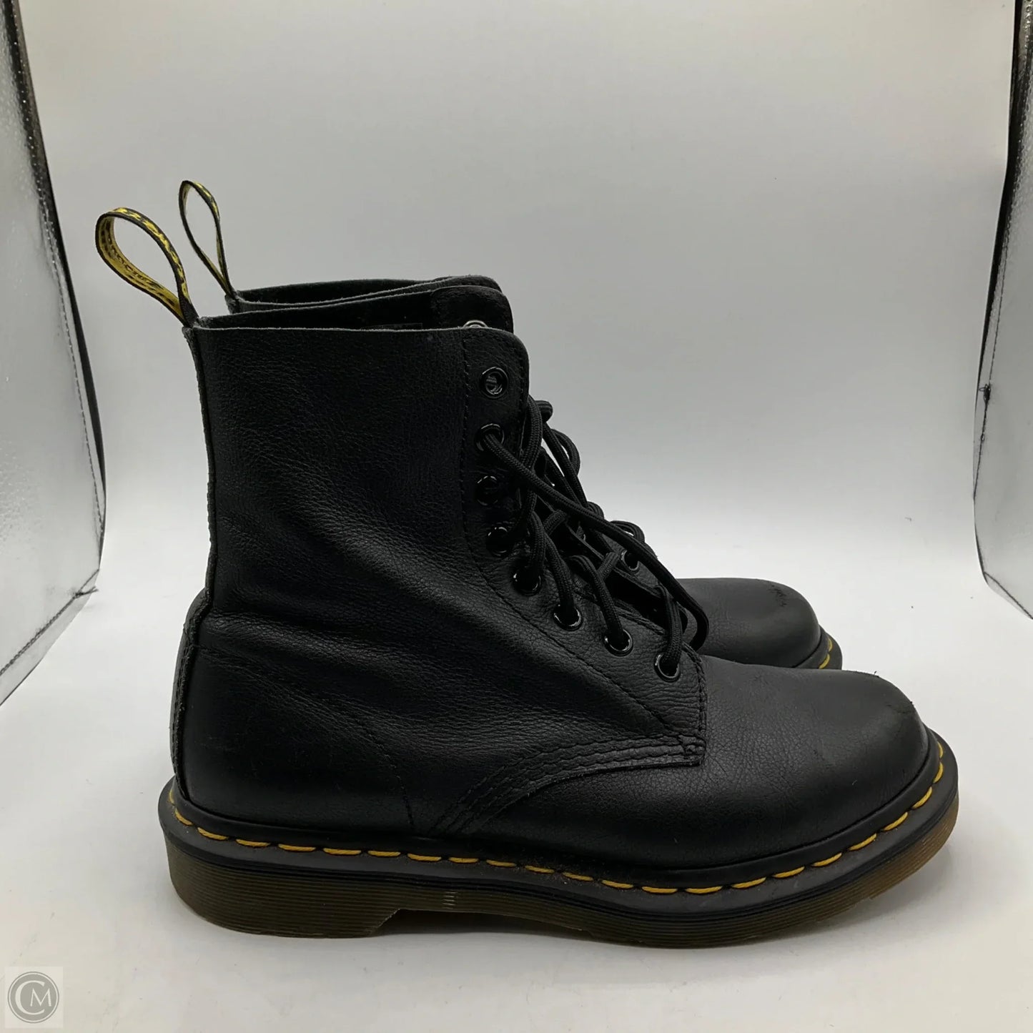 Boots Combat By Dr Martens In Black, Size: 8
