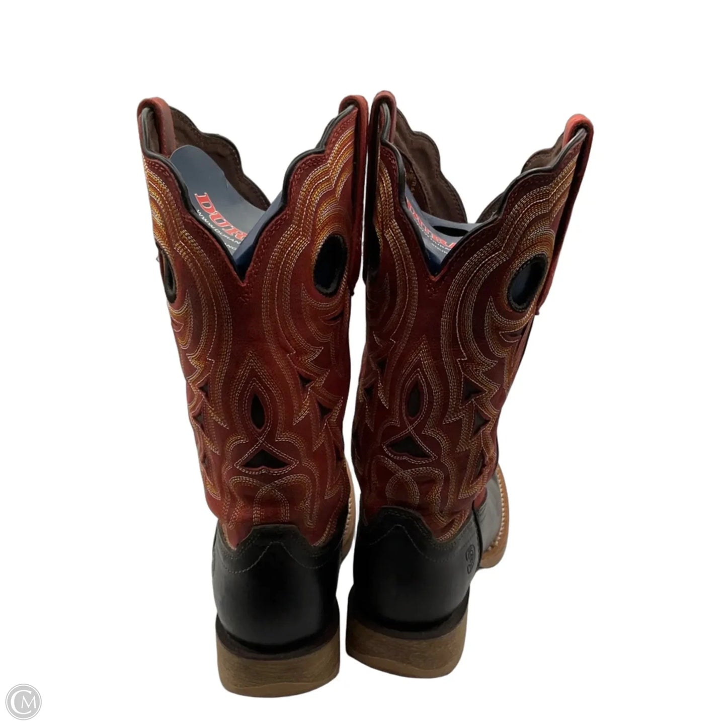 Boots Western By Durango In Black & Red, Size: 6