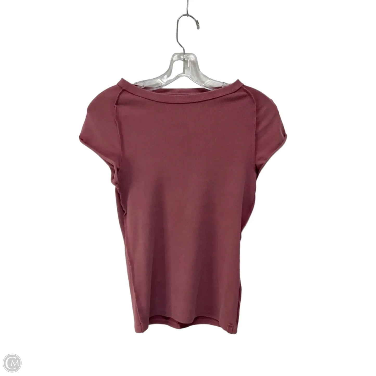 Top Short Sleeve By We The Free In Pink, Size: M