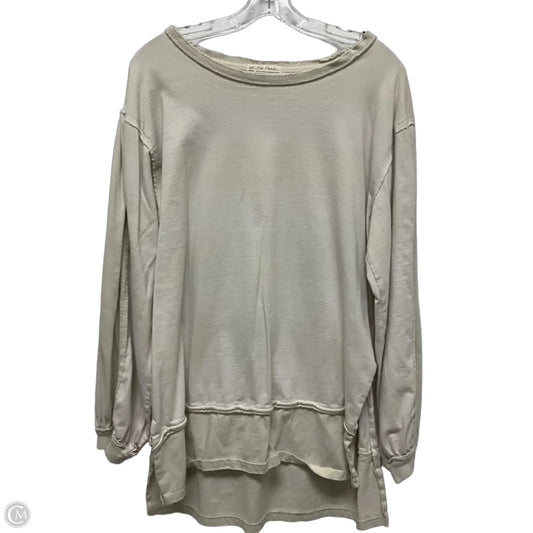 Top Long Sleeve By We The Free In Beige, Size: M