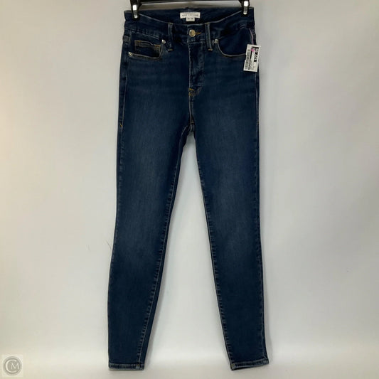 Jeans Skinny By Good American In Blue Denim, Size: 0