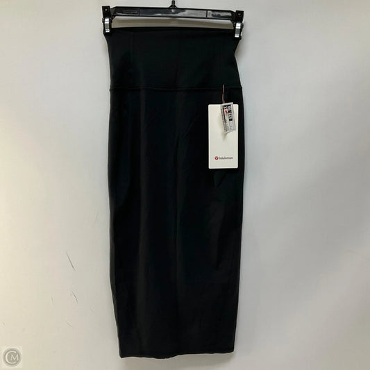 Athletic Skirt By Lululemon In Black, Size: 2