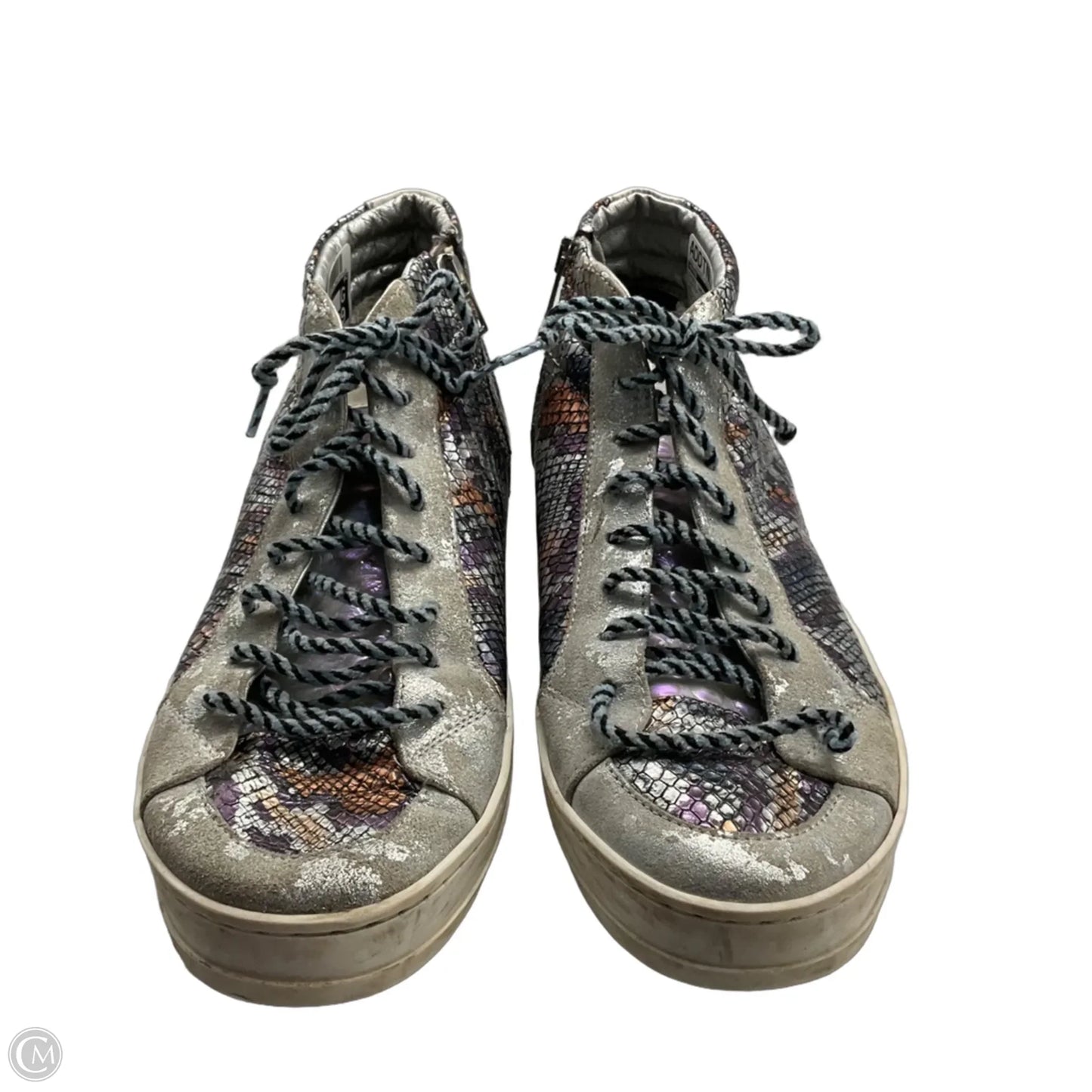 Shoes Sneakers By P448 In Snakeskin Print, Size: 10