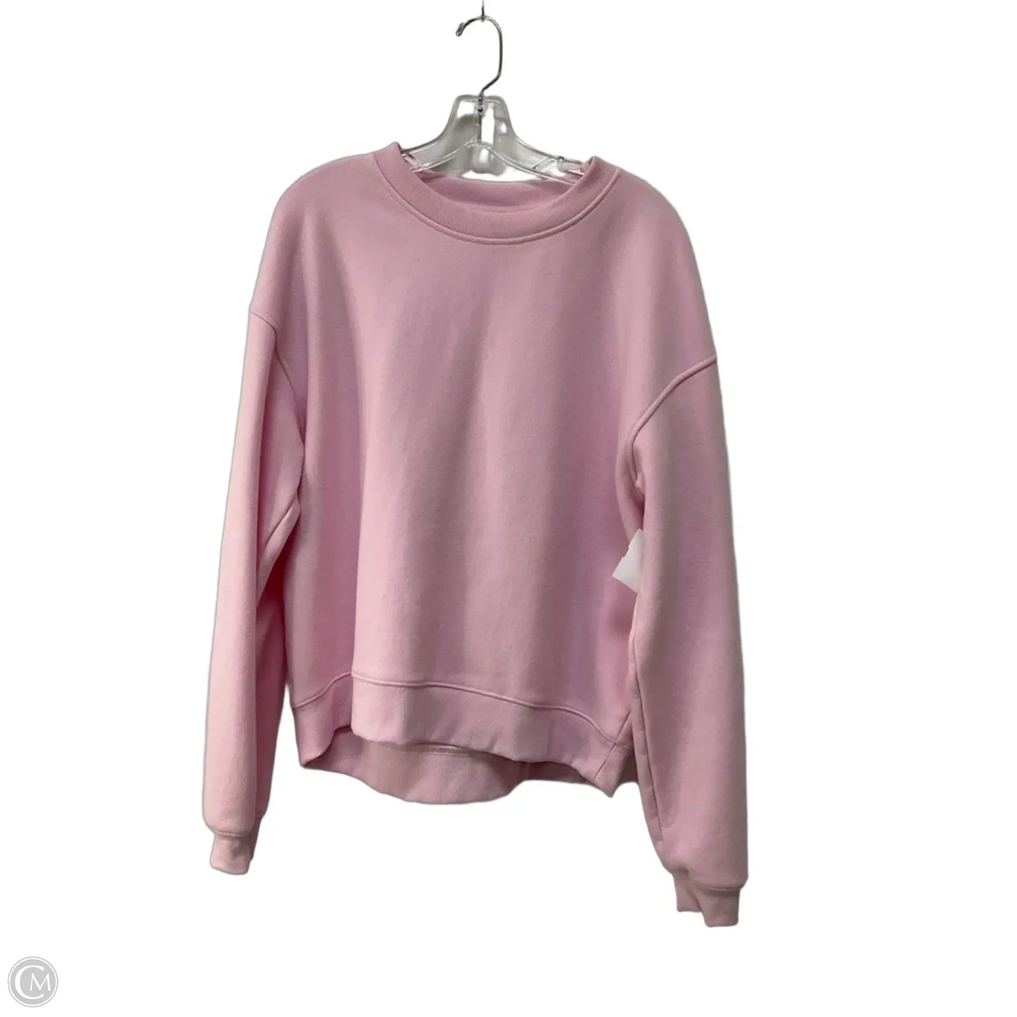 Sweatshirt Crewneck By Cmc In Pink, Size: M