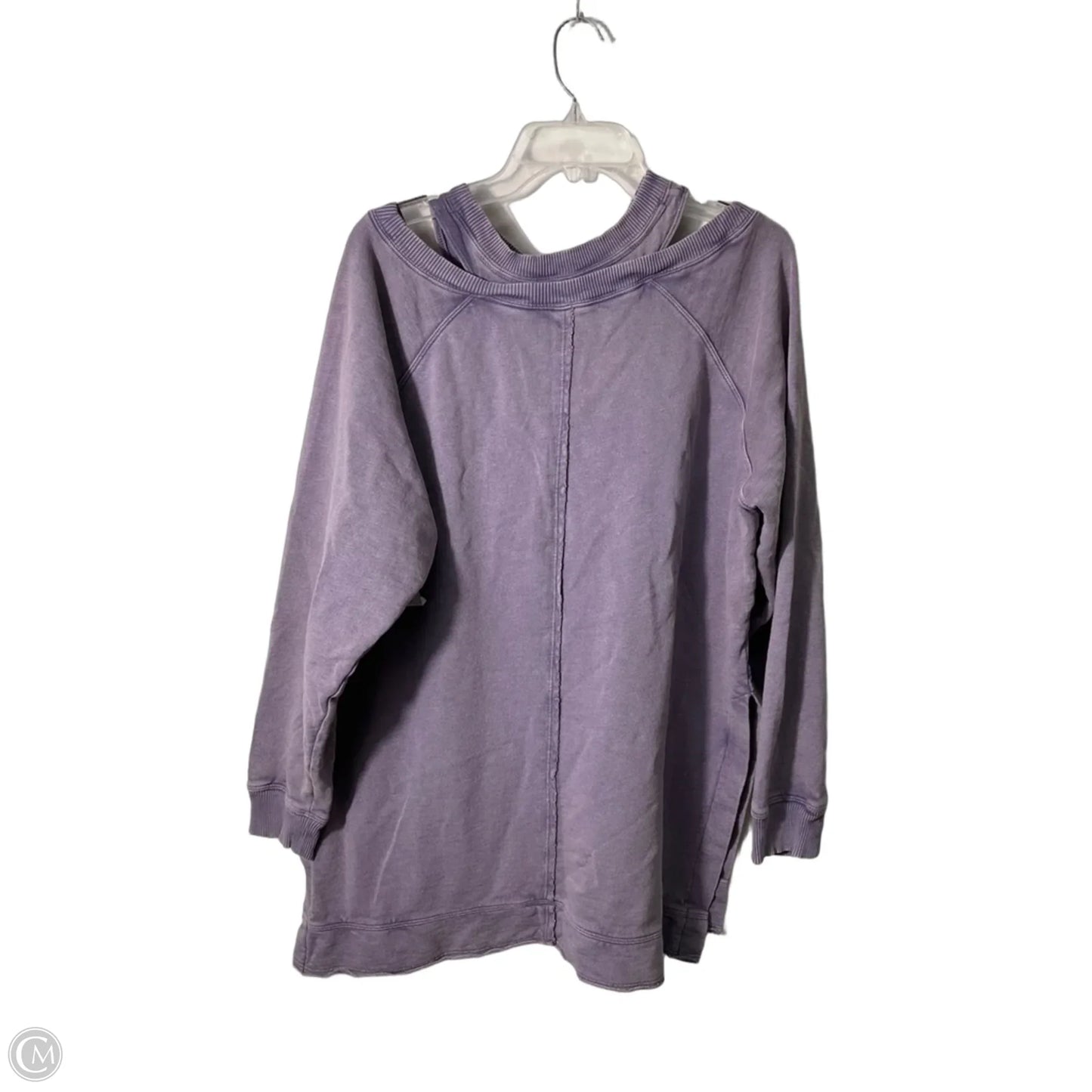 Top Long Sleeve By Pilcro In Purple, Size: M