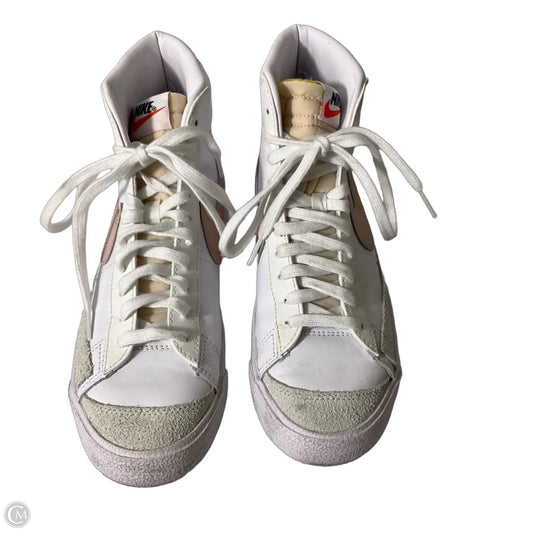 Shoes Sneakers By Nike In Pink & White, Size: 9