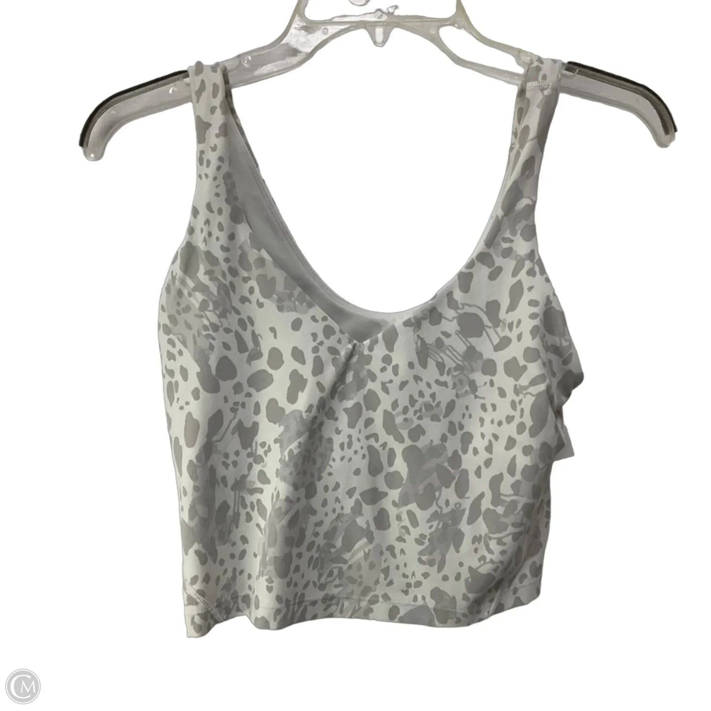 Athletic Bra By Lululemon In Animal Print, Size: 8