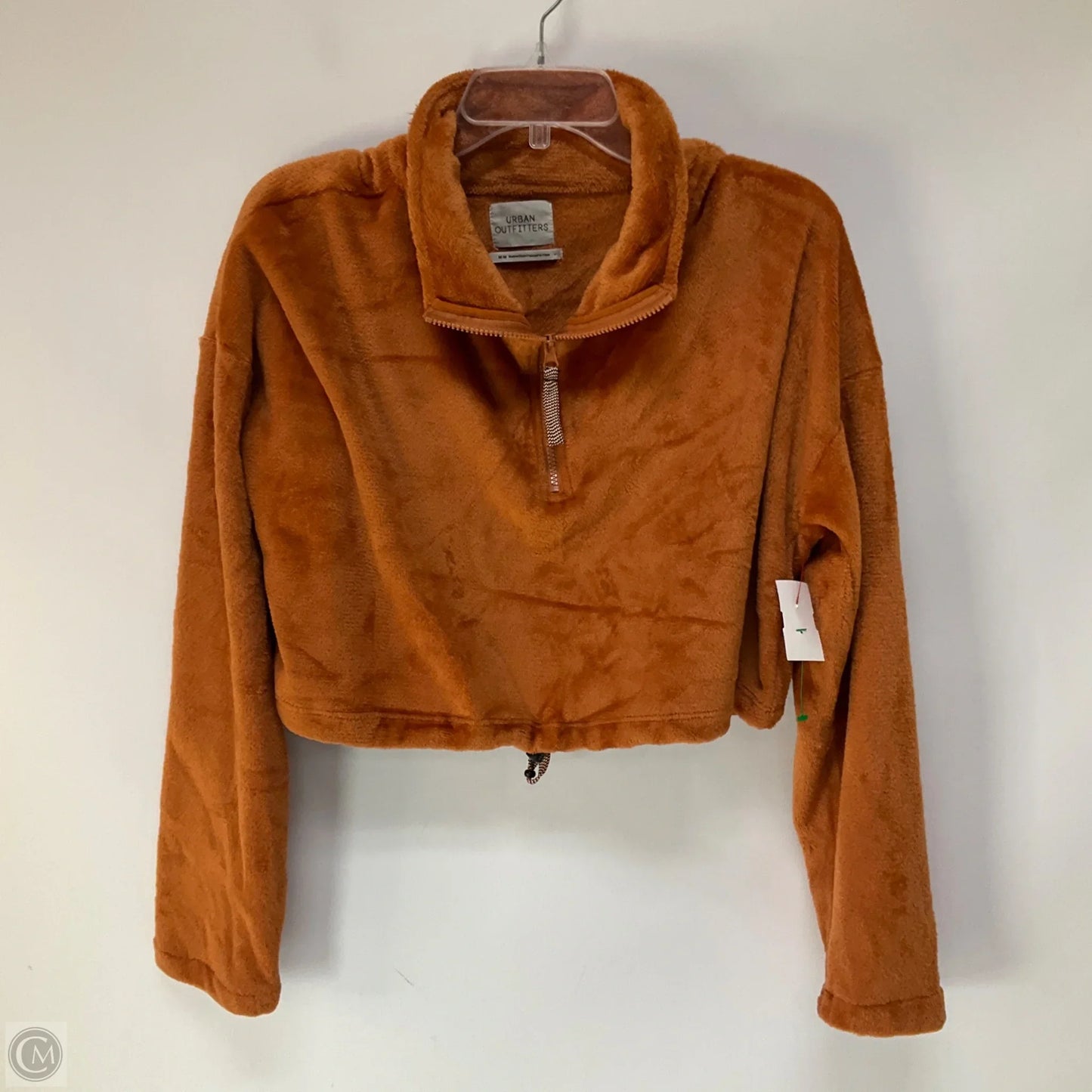 Top Long Sleeve By Urban Outfitters In Orange, Size: M
