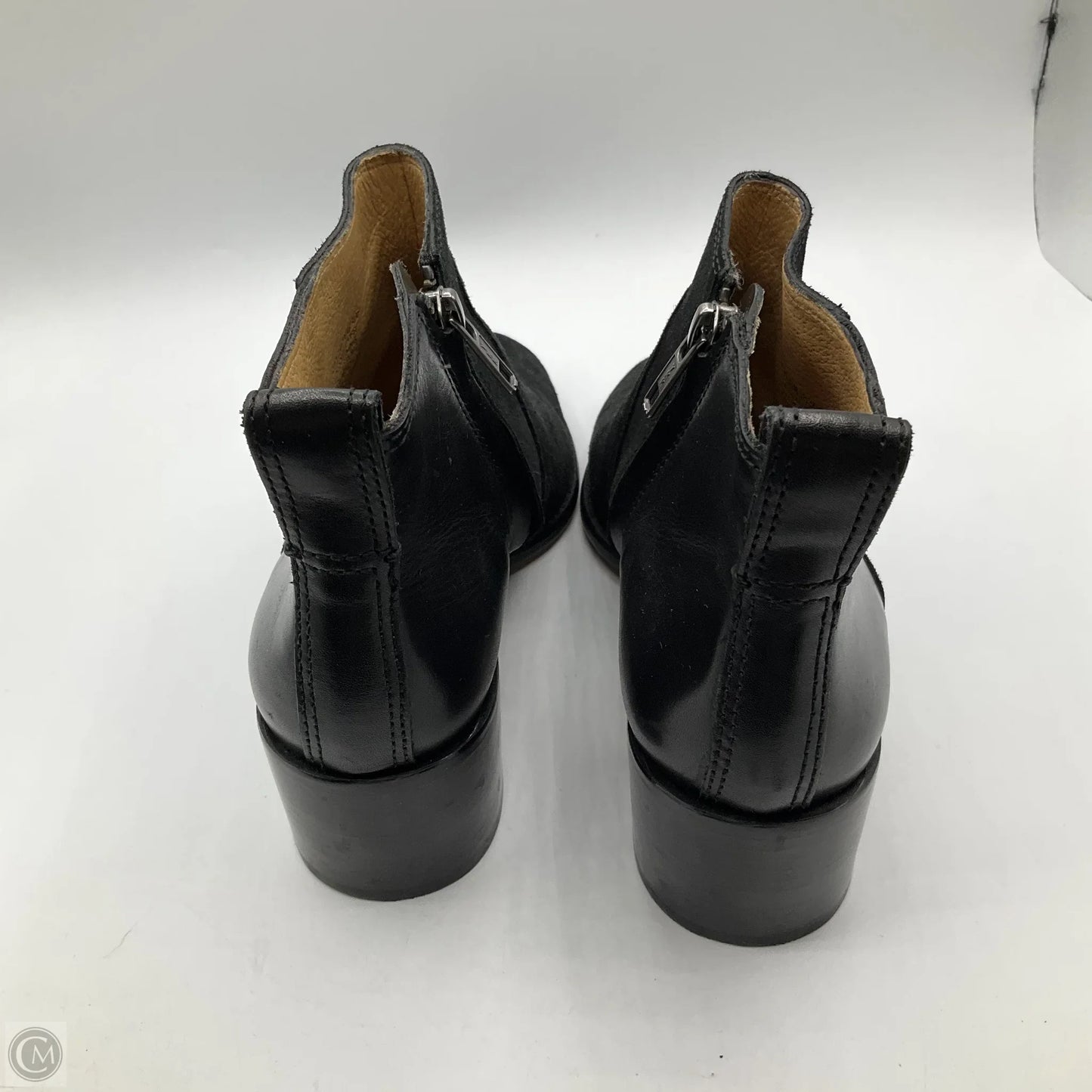 Boots Ankle Heels By Madewell In Black, Size: 7.5